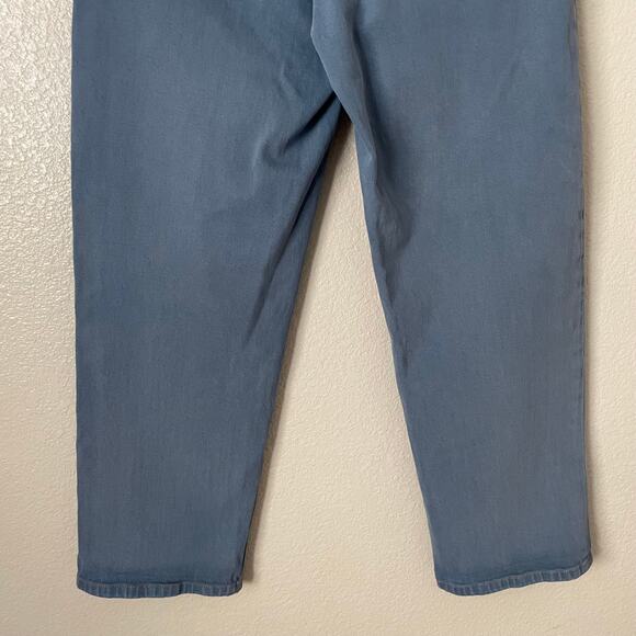 The Great Jeans Womens Size 26 Blue The Easy Roll High Rise Cropped Straight Leg - Picture 8 of 11